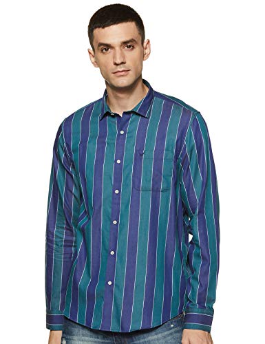 Image of blackberrys Men's Striped Slim fit Casual Shirt
