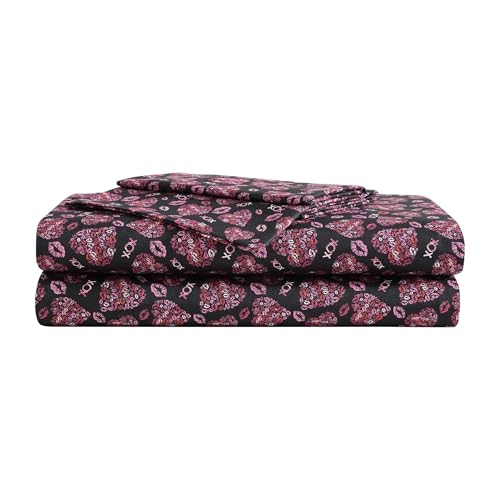 Betsey Johnson - Twin XL Sheet Set with Pillowcase, Deep Pockets by Betsey Johnson - Used condition - US$25.10