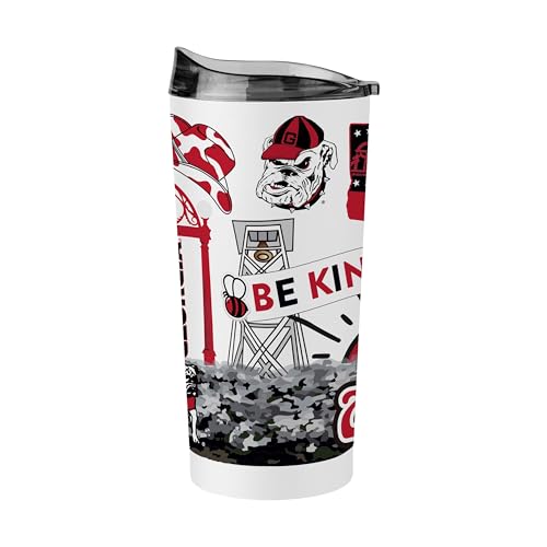 Image of Logo Brands NCAA Native Icons 20 oz Stainless Steel Tumbler - Double Wall Vacuum Insulated