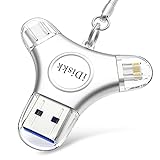 【APPLE Mfi認証 iPhone15 対応】iDiskk iPhone usbメモリ 256GB 外付けフラッシュドライブ ハードディスク 外部ストレージ プラグ&プレイ ワンクリック自動バックアップ アイフォン容量不足解消 拡張 パスワード保護【USB+Type C+Lightningコネクタ】全てのiOS iPhone/iPad/Android/Mackbook/PCなど対応