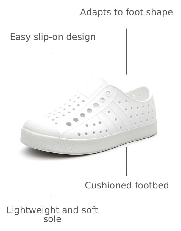 Image of Weestep Toddler Sandal for Boys and Girls Quick Dry Slip-On Lightweight Summer Water Shoe with Rubber Toe Protection