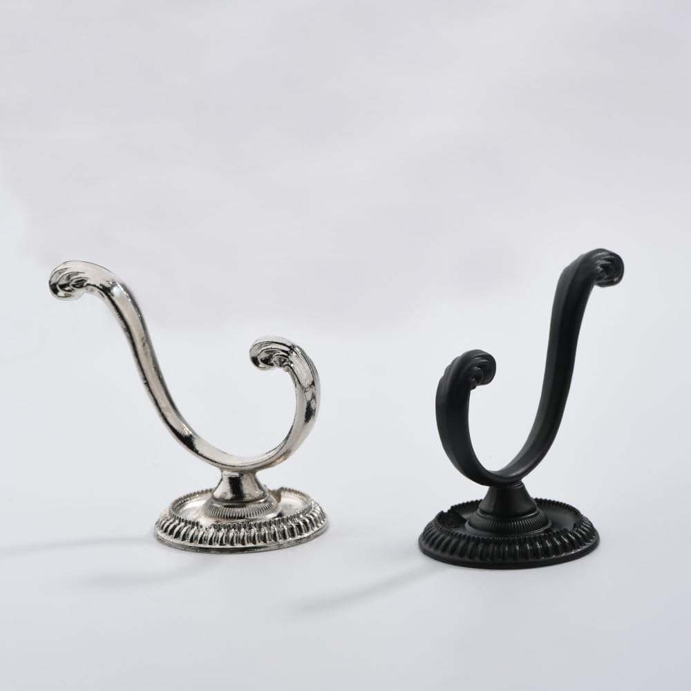 Lot De 10 Crochets Pour Manteaux, Petits Crochets à Double Griffe Antirouille Robustes Et Pratiques Fixations Murales Pour Manteaux Vetement 95006855 Lot De 10 Crochets Pour Manteaux, Petits Crochets à Double Griffe Antirouille Robustes Et Pratiques Fixations Murales Pour Manteaux Vetement 95006855