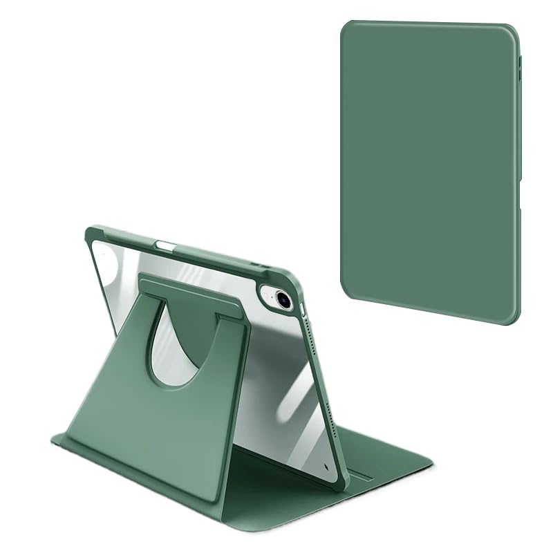 Coque iPad 10,2 antichoc verte pour éviter les fissures et bris d'écran