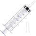 250ml Syringe, Reusable Extra Large Plastic Syringes for Glue Dispensing, Scientific Labs, Watering, Refilling, Filtration, Feeding, Nutrient Measuring, Motoring Applications, Multiple Uses