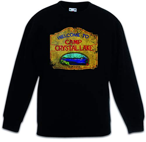 Sweat-shirt Camp Crystal Lake Urban Backwoods, cadeau vintage enfant