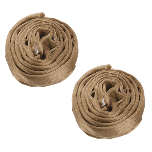 Housse en tissu velours pour câbles de lustre à scratch PATIKIL x2