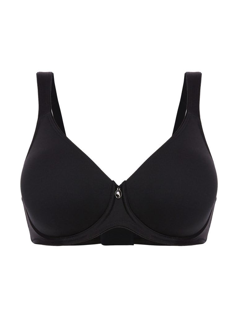 FelinaConturelle Women's Pure Balance Molded Spacer Underwire Bra, 206201, Black, 36F