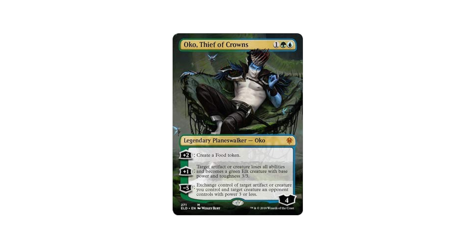 PSA10】王冠泥棒、オーコ/Oko, Thief of Crowns MTG Oko, Thief