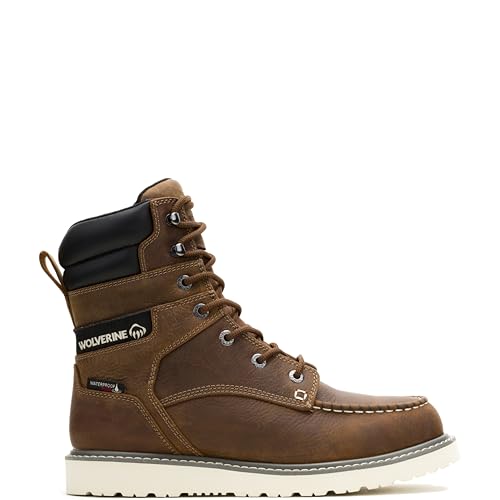 Image of Wolverine mens Trade Wedge Waterproof Steel Toe 6 inch