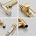 GYEBBJSC Gold Pull Out Spray Kitchen Sink Mixer Tap 360° Rotation Single Hole Faucet
