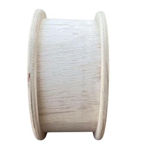 Carretilha de Madeira com Catraca para Pipa 10 polegadas 25cm