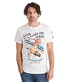 Joe Browns Sparks Pro Garage T-Shirt Camiseta, Marfil (Cream A), XX-Large para Hombre