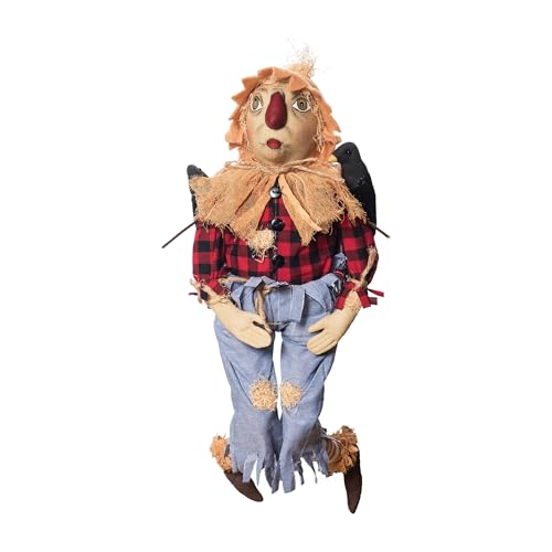 GALLERIE II Heyward Scarecrow Folk Art Figurine 24