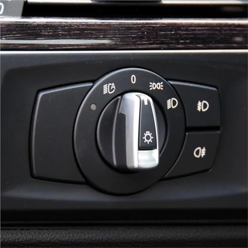 Interruptor de faros para BMW Serie 3 E90 y X1 E84 mando de control de luces delanteras 5