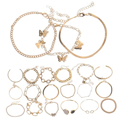 Pulseras de cadena para fiesta y ocasiones especiales con diseño vintage LIFKOME