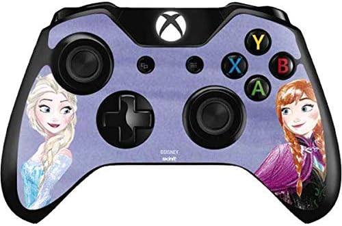 Skinit Decal Gaming Skin Compatible with Xbox One Controller - Officially Licensed Disney Frozen Elsa and Anna Sisters Art Design