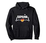 Genial diseño "Heartbeat España" para hombres, mujeres, niños y orgullosos españoles. Amas a tu país y tu corazón late por España? Entonces este diseño es perfecto para ti y tus amigos.