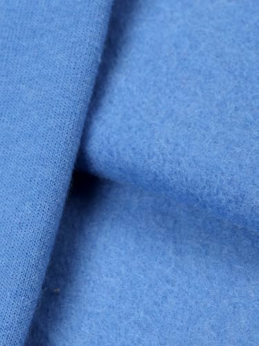 Image of KiddoPanti Unisex Solid Pullover Hooded Fleece Sweatshrit | Cotton Poly Fleece Fabric | Waist Length, Full Sleeve Hoodie | 2 Kangaroo Pockets | Winter Wear for Boys & Girls