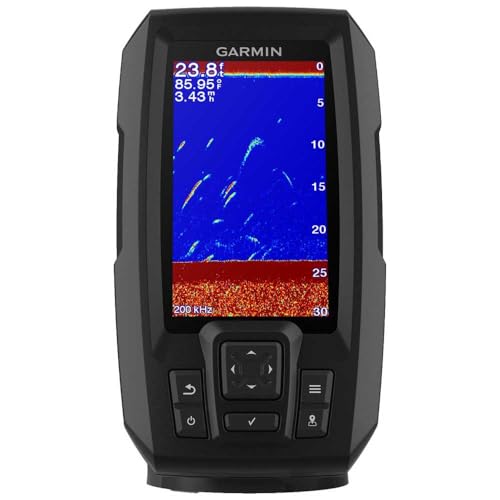 Garmin STRIKER Plus 4 Fish Finder with dual-beam Transom Transducer - Image 2