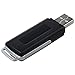 SODIAL(R) Grabador Voz Memoria USB Flash 8GB Color Negro Espia Portatil