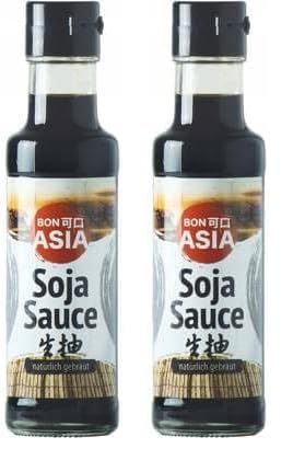 BONASIA Salsa de soja, ligera - 1 x 150 ml (Paquete de 2)