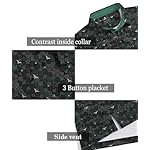 ZITY Men's Golf Shirts Short Sleeve Moisture Wicking Performance Print Patterns Casual Collared Golf Polo Shirt for Men - Image 3