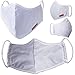 Produktbild INVIDA 2x Mund und Nasen Maske NANOSILBER Waschbar Wiederverwendbar 3 lagig 94% Filter (1)