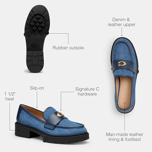 Image of COACH Women's Leah Platform Loafers