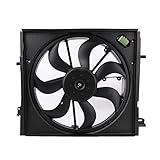 Radiator Cooling Fan Assembly - Compatible with 2.0L Nissan Rogue Sport 2017 2018 2019 - Replace 21481-6MA0A, 21481-6MA0B, NI3115162 - Electric Cooling Fan Integrated with Fan, Shroud & Motor