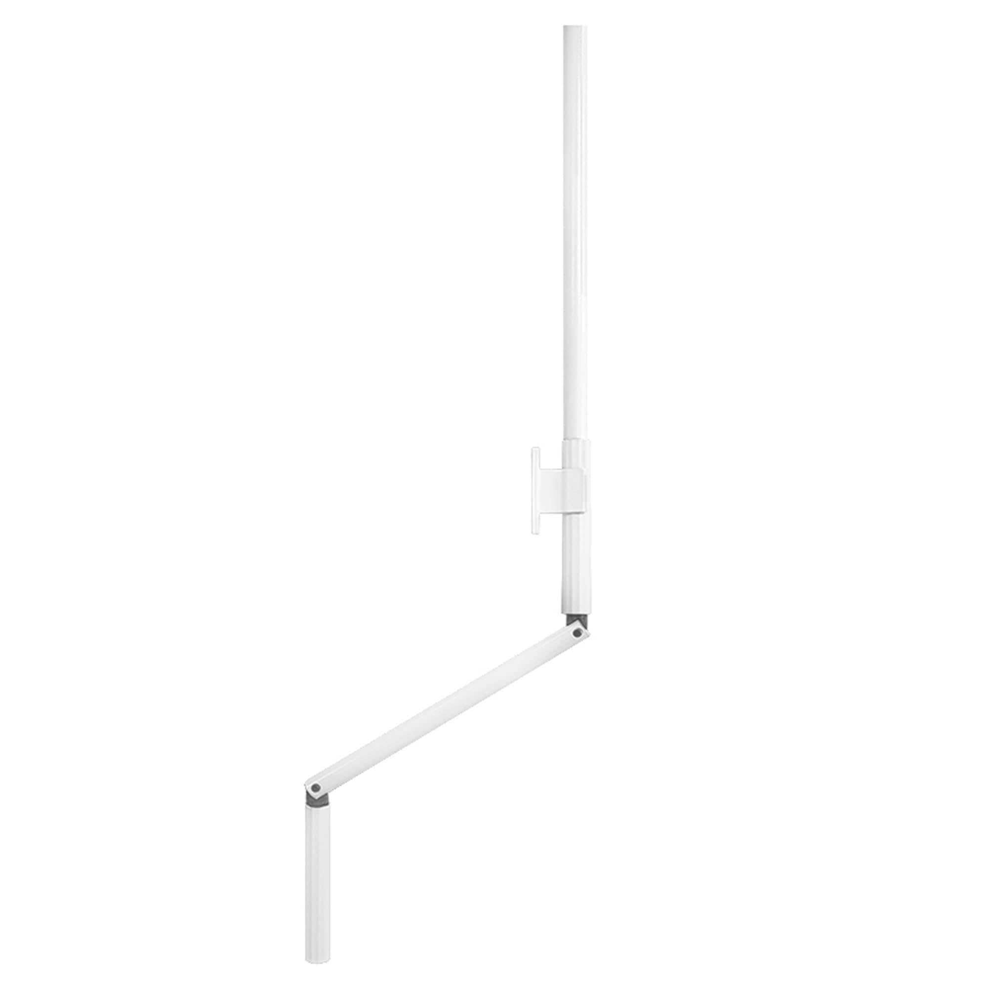 Manivelle complète blanche - Pour Volet Roulant - Longueur 1000 mm - Blanc - Ø9,​4/​12mm - Kit Manivelle Barre et Poignée - Geiger - Fabrication Allemagne - Fenêtre avec Volet Roulant Manuel