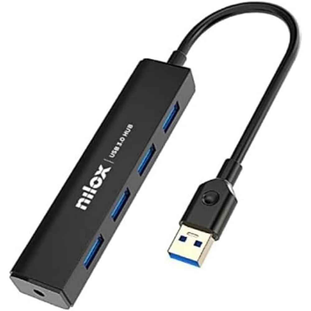 Nilox USB HUB 4-3.0 BLACK