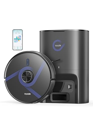 Vyzzle E20 Robot Vacuum and Mop, 60-Day Robot Vacuum Self