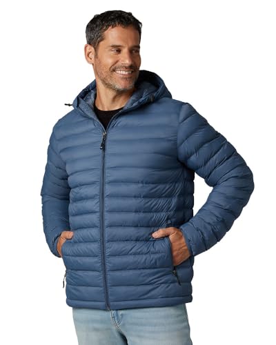 32 Degrees lightweight packable hooded jacket with water resistance