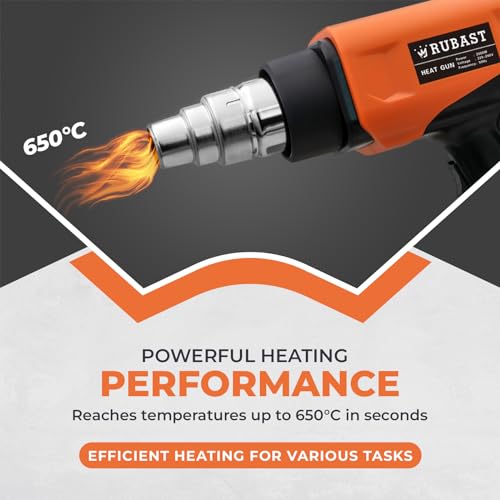 LCD Heat Gun 2000W,Heavy Duty Industrial Hot Air Gun,Adjustable Temp 50-650℃, 2 Heating Modes,1.5S Fast, Overload Protection,Paint Stripping Wood,Shrinking,Bending PVC Pipe-2 Meter Long Cord 8 LCD Heat Gun 2000W,Heavy Duty Industrial Hot Air Gun,Adjustable Temp 50-650℃, 2 Heating Modes,1.5S Fast, Overload Protection,Paint Stripping Wood,Shrinking,Bending PVC Pipe-2 Meter Long Cord - Image 8