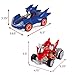 NKOK Sonic The Hedgehog Knuckles & Sonic Pull-Back Racers - 2-Pack