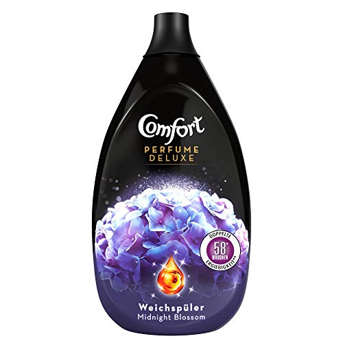 Comfort Perfume Deluxe Midnight Blossom (ultrakonzentrierter Weichspüler 58 Waschladungen), 1er Pack (1x 870 ml)