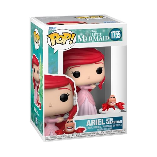 Funko POP! & Buddy Disney: The Little Mermaid - Ariel with Sebastian - Figura in vinile da collezione - Idea regalo - Prodotto ufficiale - Giocattoli per bambini e adulti