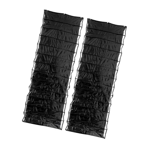 Alipis 2Pcs Over the Door Shoe Organizer with Black Hanging Storage Rack for Closet Space Saving for Shoes Slippers Belts and Accessories