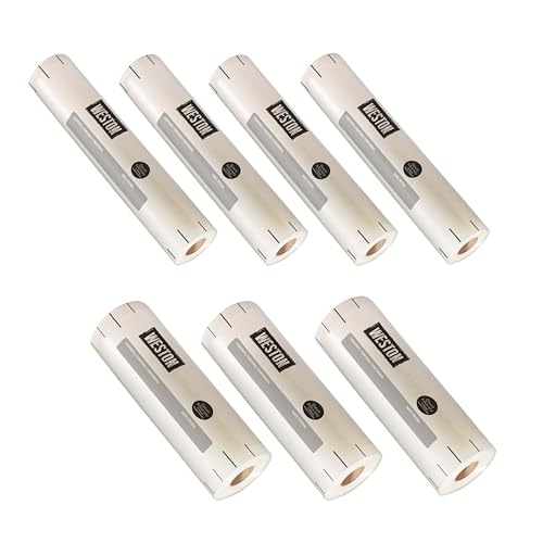 Image of Weston Vacuum Sealer Bags, 2 Ply 3mm Thick, for NutriFresh, FoodSaver & Other Heat-Seal Systems, for Meal Prep and Sous Vide, BPA Free, 8 inch x 20' & 11 inch x 16' Rolls for Custom Sizes, 7 Count, Clear