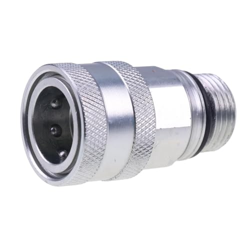 Image of JZGRDN 4PCS Hydraulic Couplers AM115139 Compatible with John Deere 425 445 455 X465 X475 X485 X495 X575 X585 X595 X700 X710 X720 X724 X728 X729 X730 X740 X744 X748 X749 X750 X754 X758 X759
