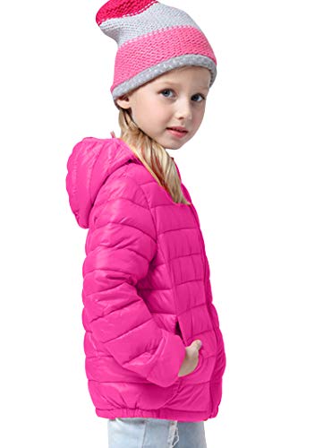 BOFETA Kids Hooded Cute Puffer Jackets Coat Lightwight Warm Packable Jackets4