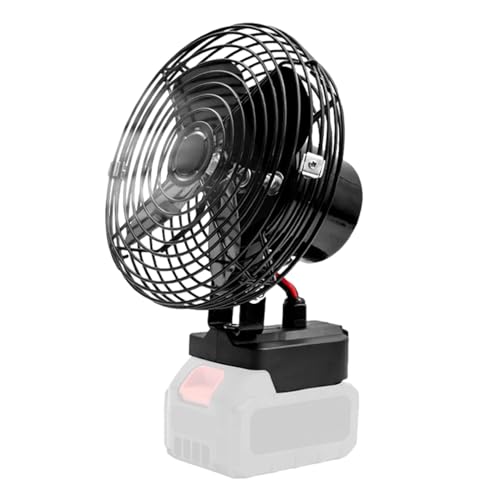 Ventiladores portátiles con batería - Mini ventilador de escritorio de 15,24 cm, circulador personal de doble velocidad | Aparato de refrigeración compacto para viajes domésticos, actividades al aire