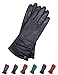 Produktbild AKAROA ESTD 2019 Lederhandschuhe Damen BEA, Touchfunktion, italienisches Leder, lange Form, recyceltes Strickfutter aus 50% Kaschmir und 50% Wolle, 4 Größen S - XL