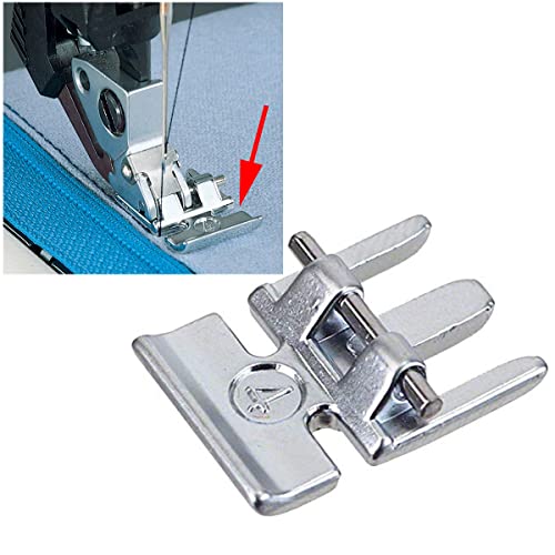 Pie de máquina de coser Snap-On Zipper Foot 1 unidad miniatura 3