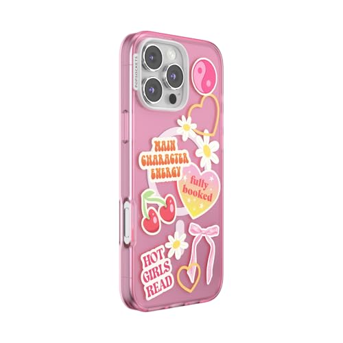 Funda iPhone 16 Pro Max PopSockets MagSafe con carga inalámbrica eficiente y soporte integrado 2