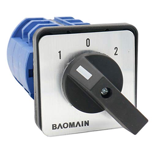 Baomain Universal Rotary Changeover Switch Szw26-63/D303.3 660V 63A 3 Position 3 Phase #TOP13