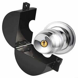 Beveilig uw draagbare ruimtes met dit gebruiksvriendelijke deurklinkvergrendelingsapparaat voor extra veiligheid