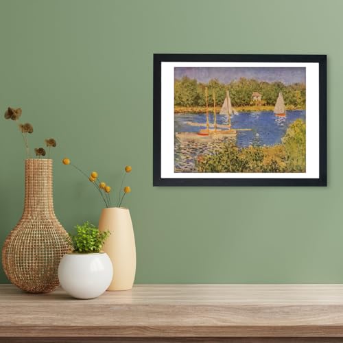 Affiche encadrée Claude Monet Seine à Argenteuil format petit - 3