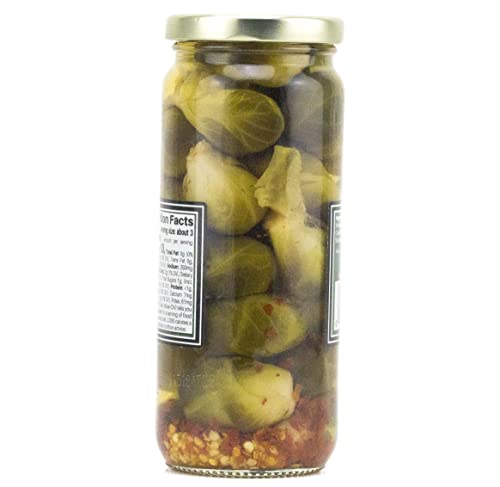 Amish Wedding Hot Pickled Brussels Sprouts 16Oz thumb #3