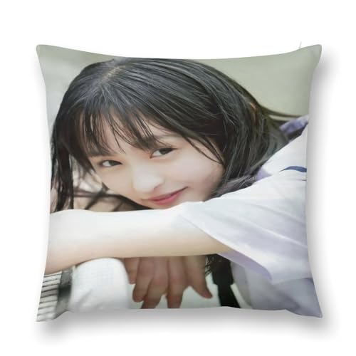 遠藤さくら 抱き枕カバー 車載抱枕 クッションカバー アニメ グズ い背当て飾り 萌えグッズ 枕カバー 雑貨 可愛 店飾り インテリア 座布団 18 "x18 "